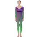 3d Rgb Glass Frame Long Sleeve Catsuit View1