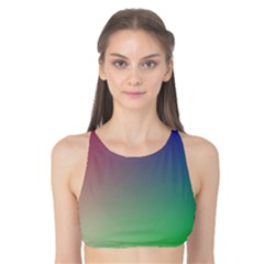 3d Rgb Glass Frame Tank Bikini Top by Simbadda