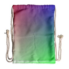 3d Rgb Glass Frame Drawstring Bag (large) by Simbadda