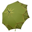 Fractal Green Diamonds Background Hook Handle Umbrellas (Large) View2