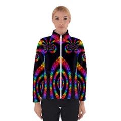 Fractal Drawing Of Phoenix Spirals Winterwear by Simbadda