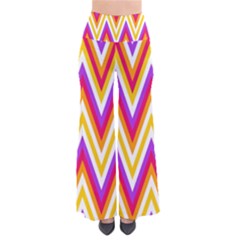 Colorful Chevrons Zigzag Pattern Seamless Pants by Simbadda