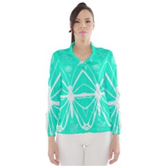 Butterfly Cut Out Flowers Wind Breaker (women) by Simbadda