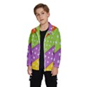 Colorful Easter Ribbon Background Wind Breaker (Kids) View2