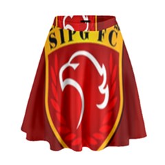 Shanghai Sipg F C  High Waist Skirt by Valentinaart