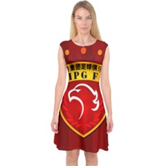 Shanghai Sipg F C  Capsleeve Midi Dress by Valentinaart