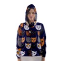 Cat  Hooded Wind Breaker (Women) View1