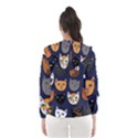 Cat  Hooded Wind Breaker (Women) View2