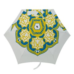 Jiangsu Suning F C  Mini Folding Umbrellas by Valentinaart