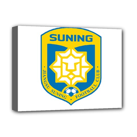 Jiangsu Suning F.C. Deluxe Canvas 16  x 12  