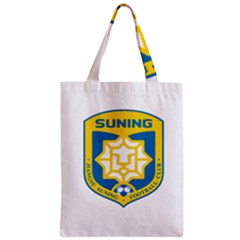 Jiangsu Suning F.C. Zipper Classic Tote Bag