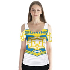 Jiangsu Suning F.C. Butterfly Sleeve Cutout Tee 