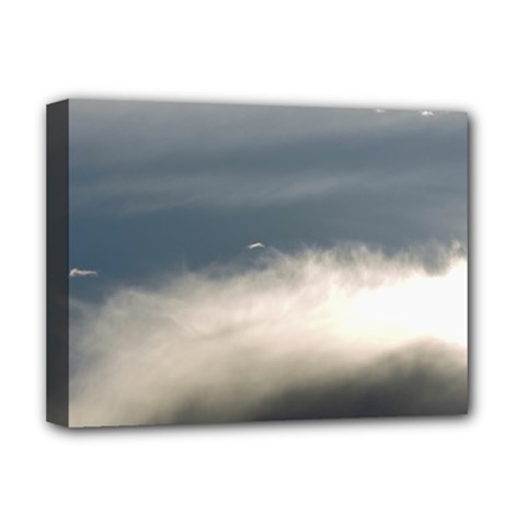 Cloud Wave Deluxe Canvas 16  X 12   by DeneWestUK