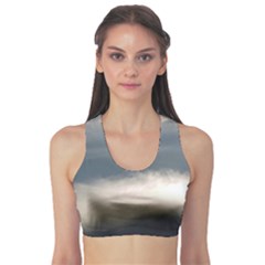 Cloud Wave Sports Bra by DeneWestUK