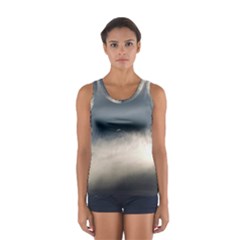 Cloud Wave Women s Sport Tank Top  by DeneWestUK