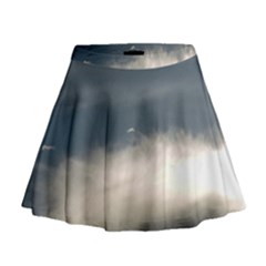 Cloud Wave Mini Flare Skirt