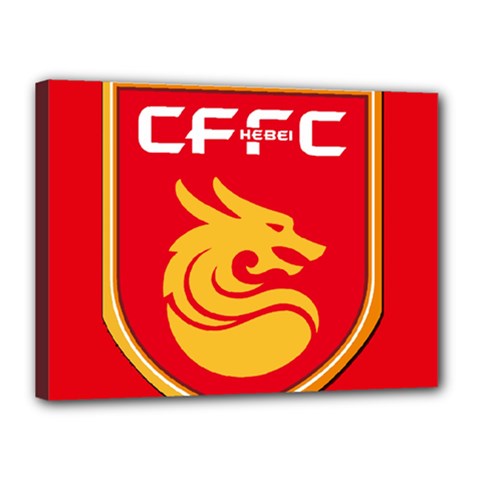 Hebei China Fortune F C  Canvas 16  X 12  by Valentinaart