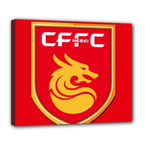 Hebei China Fortune F C  Deluxe Canvas 24  X 20   by Valentinaart