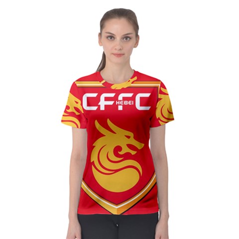 Hebei China Fortune F C  Women s Sport Mesh Tee by Valentinaart