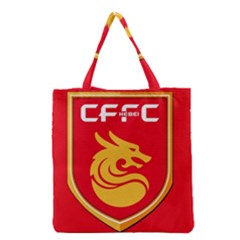 Hebei China Fortune F C  Grocery Tote Bag by Valentinaart