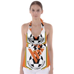 Shandong Luneng Taishan F C  Babydoll Tankini Top by Valentinaart