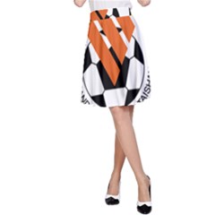 Shandong Luneng Taishan F C  A-line Skirt by Valentinaart