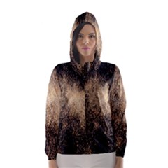 Fireworks Party July 4th Firework Hooded Wind Breaker (women)