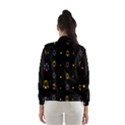 Abstract A Colorful Modern Illustration Black Background Wind Breaker (Women) View2