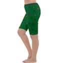 Green Abstract A Colorful Modern Illustration Cropped Leggings  View2