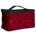 Red Abstract A Colorful Modern Illustration Cosmetic Storage Case View2