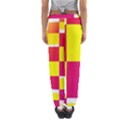 Squares Colored Background Women s Jogger Sweatpants View2