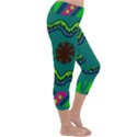 A Colorful Modern Illustration Capri Winter Leggings  View3