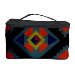 Abstract A Colorful Modern Illustration Cosmetic Storage Case by Simbadda