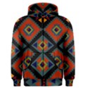 Abstract A Colorful Modern Illustration Men s Zipper Hoodie View1