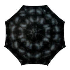 Circular Abstract Blend Wallpaper Design Golf Umbrellas by Simbadda