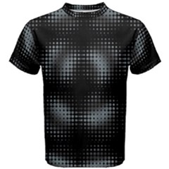 Circular Abstract Blend Wallpaper Design Men s Cotton Tee by Simbadda