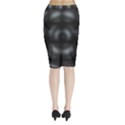 Circular Abstract Blend Wallpaper Design Midi Wrap Pencil Skirt View2