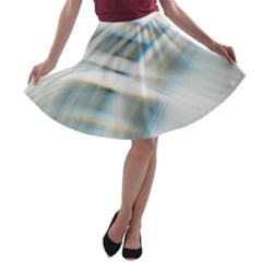 Business Background Abstract A-line Skater Skirt by Simbadda