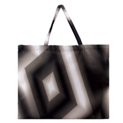 Abstract Hintergrund Wallpapers Zipper Large Tote Bag by Simbadda