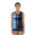 Modern Office Window Architecture Detail Women s Sport Tank Top  View1