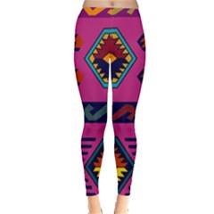 Abstract A Colorful Modern Illustration Leggings  by Simbadda