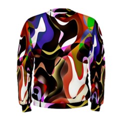 Colourful Abstract Background Design Men s Sweatshirt by Simbadda