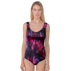 Abstract Fractal Background Wallpaper Princess Tank Leotard  by Simbadda