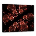 Fractal Chocolate Balls On Black Background Canvas 24  x 20  View1