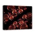 Fractal Chocolate Balls On Black Background Deluxe Canvas 20  x 16   View1