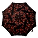 Fractal Chocolate Balls On Black Background Hook Handle Umbrellas (Medium) View1