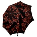 Fractal Chocolate Balls On Black Background Hook Handle Umbrellas (Medium) View2