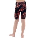 Fractal Chocolate Balls On Black Background Kids  Mid Length Swim Shorts View2