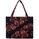 Fractal Chocolate Balls On Black Background Mini Tote Bag View1