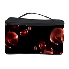 Fractal Chocolate Balls On Black Background Cosmetic Storage Case